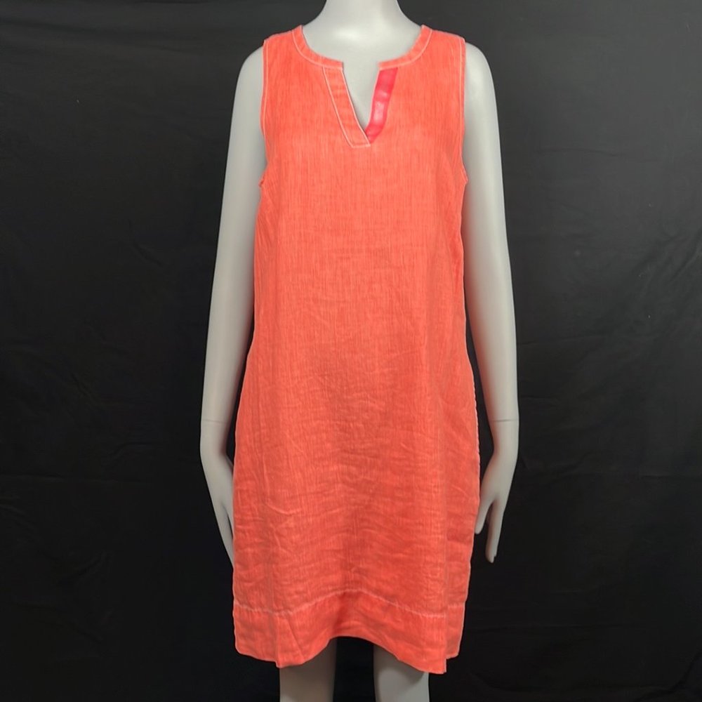 Tommy Bahama Coral Linen Sundress NWT